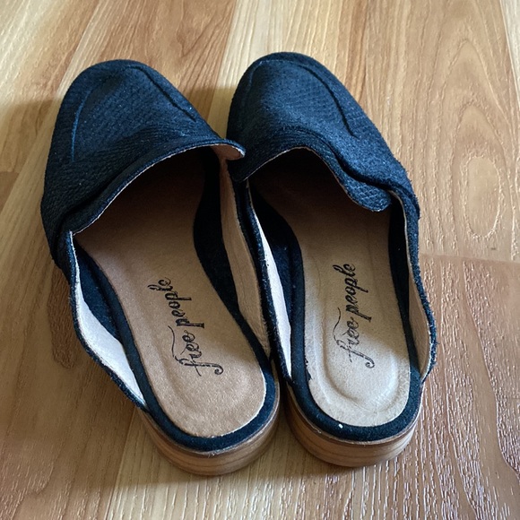 Free People black snake loafer - Picture 5 of 6